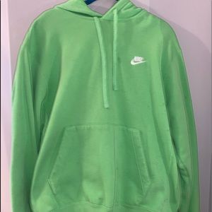 Green Nike Hoodie